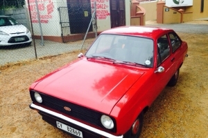 ESCORT MK2 1600 SPORT RED